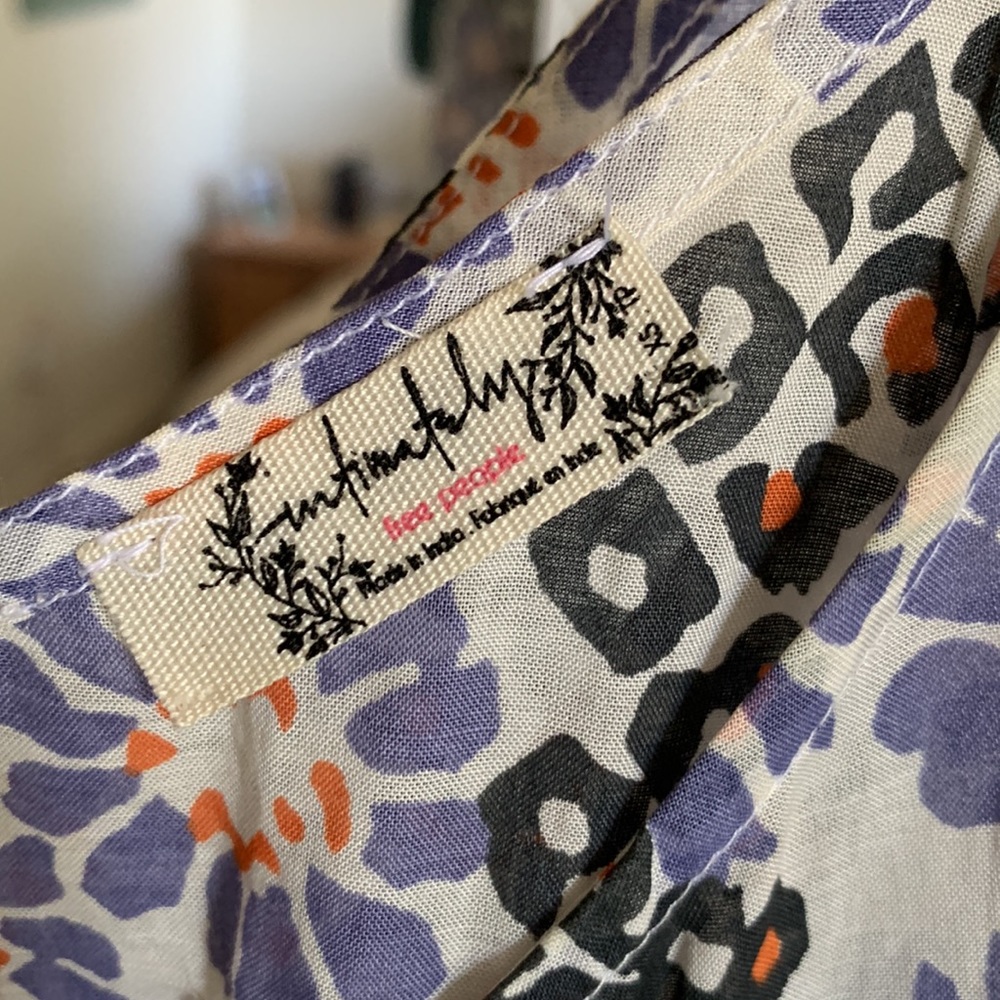 Free People Multicolor Patterned Top - Picture 2 of 4